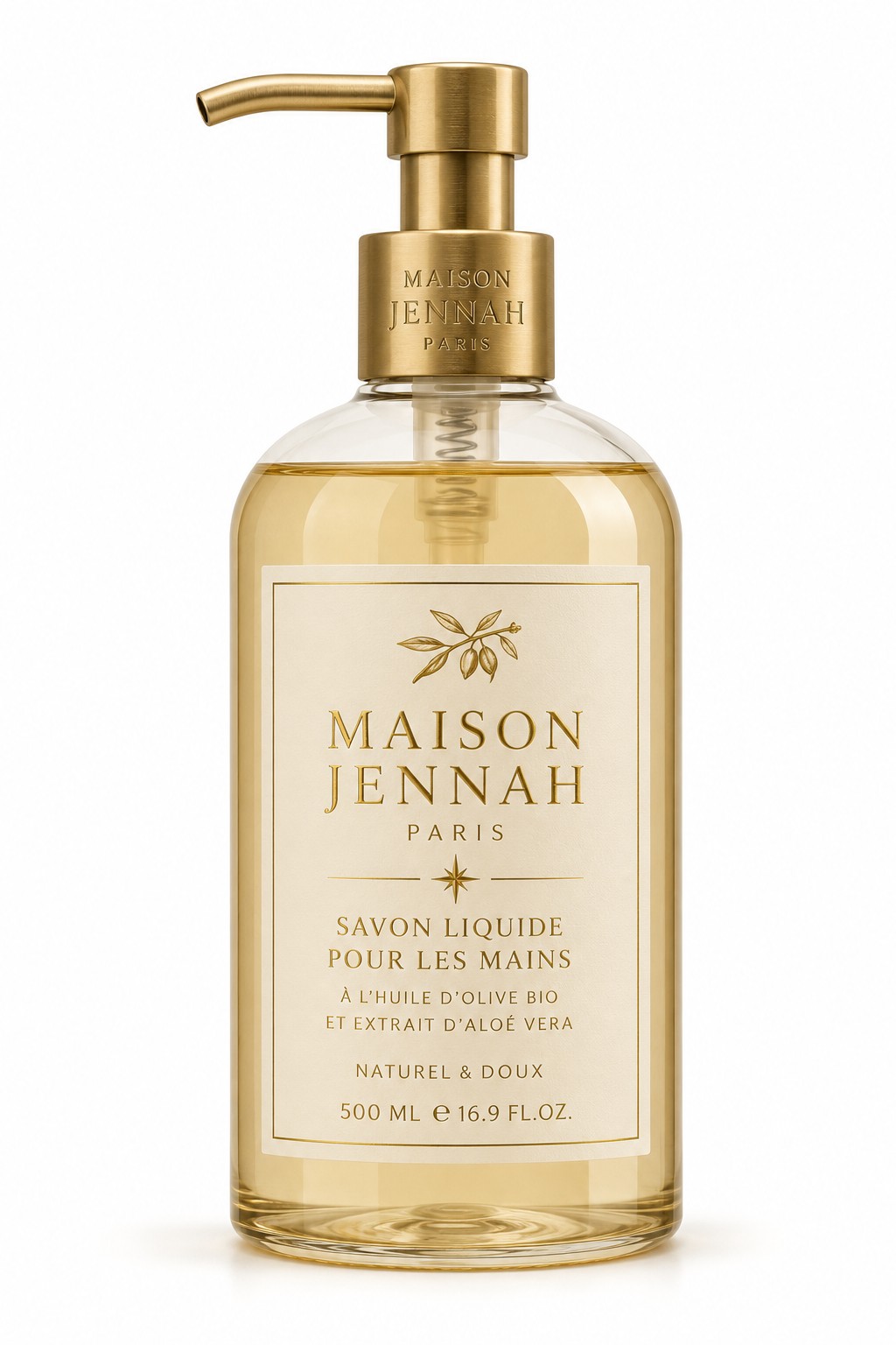 Savon Liquide Mains Olive & Aloé Vera